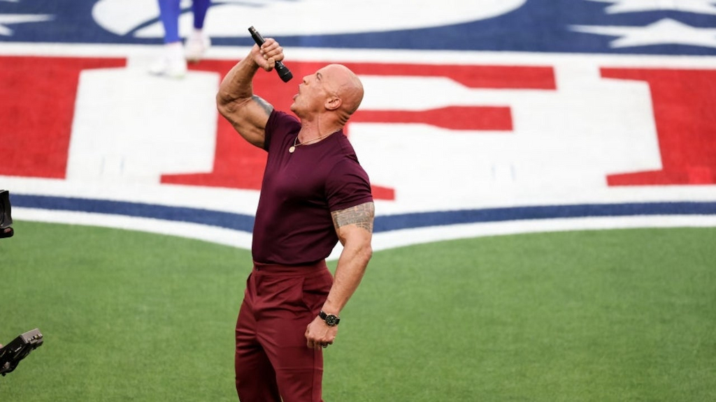 Dwayne Johnson Football