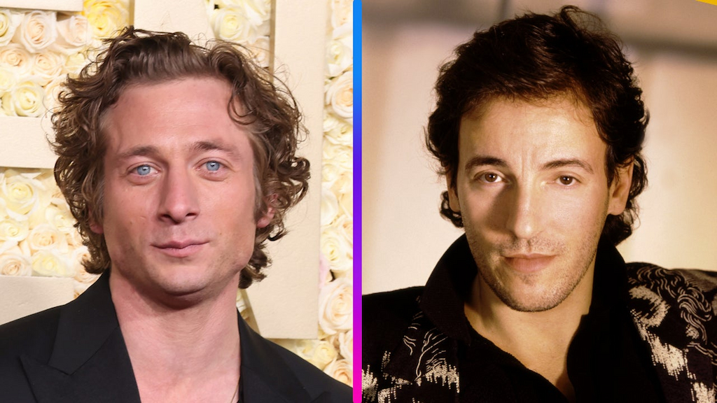 Jeremy Allen White and Bruce Springsteen