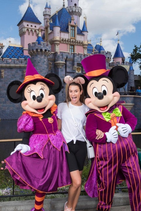 Lea Michele at disney