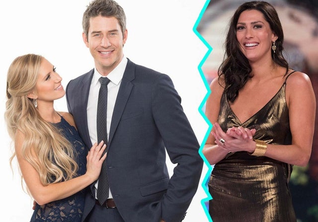 Arie Luyendyk Jr. and Lauren Burnham, and new 'Bachelorette' Becca Kufrin