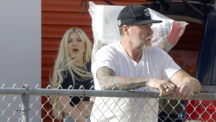 Tori Spelling Breaks Down in Tears After Reunion With Ex Dean McDermott