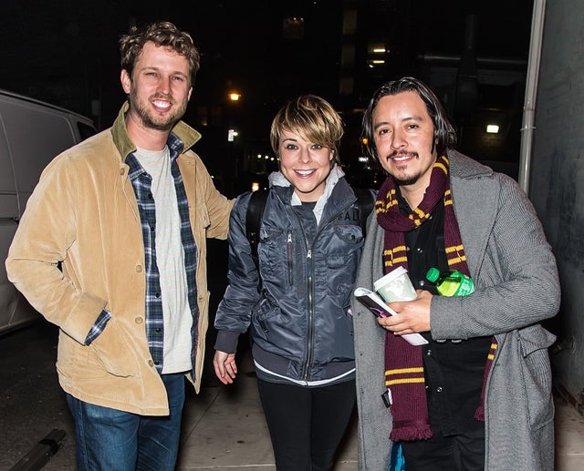 Jon Heder, Tina Majorino and Efren Ramirez at a screening of 'Napoleon Dynamite'