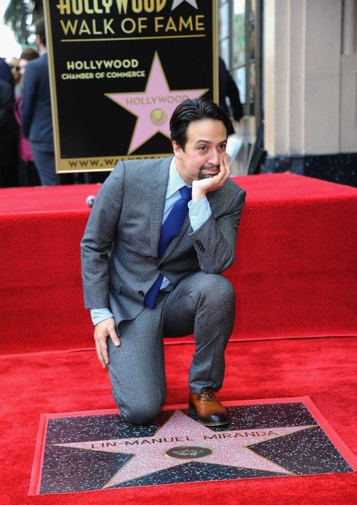 lin manuel miranda hollywood star