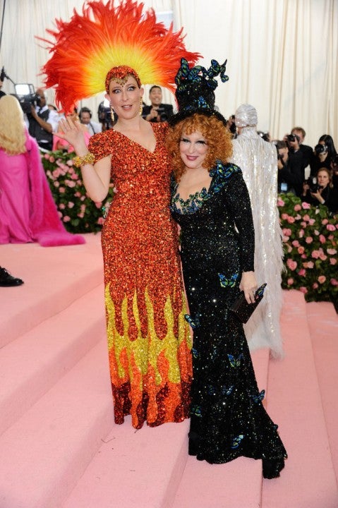 Sophie Von Haselberg and Bette Midler at 2019 met gala