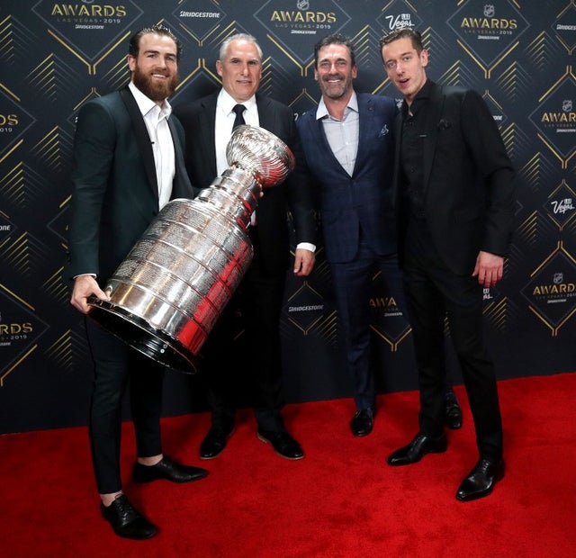 Jon Hamm and St Louis Blues