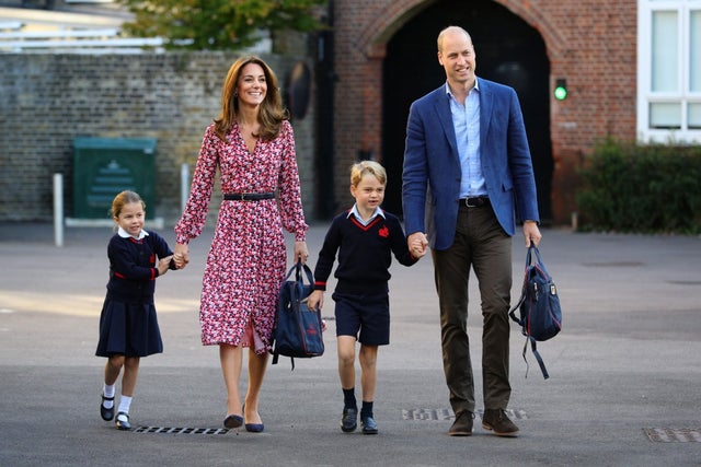 princess charlotte's first day of school