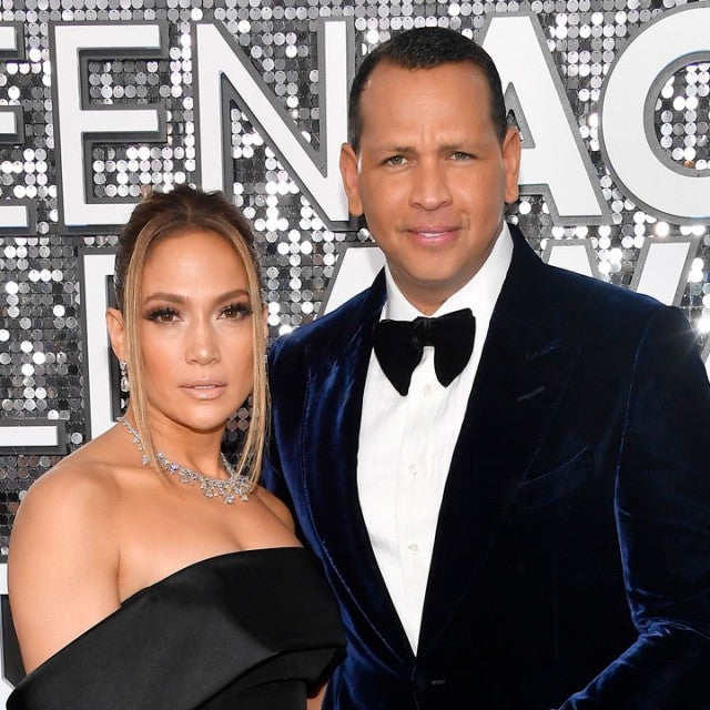 Jennifer Lopez and Alex Rodriguez at the 26th Annual Screen Actors Guild Awards