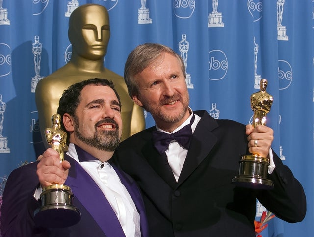 Jon Landau and James Cameron