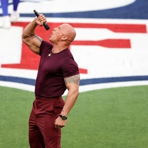 Dwayne Johnson Football