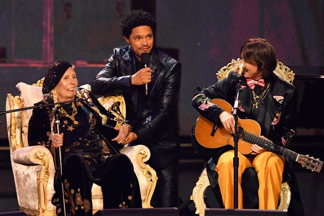 Joni Mitchell, Trevor Noah and Brandi Carlile