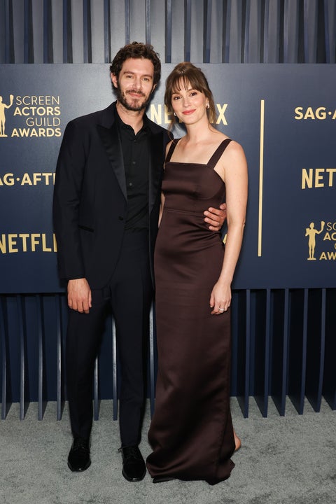 Adam Brody and Leighton Meester