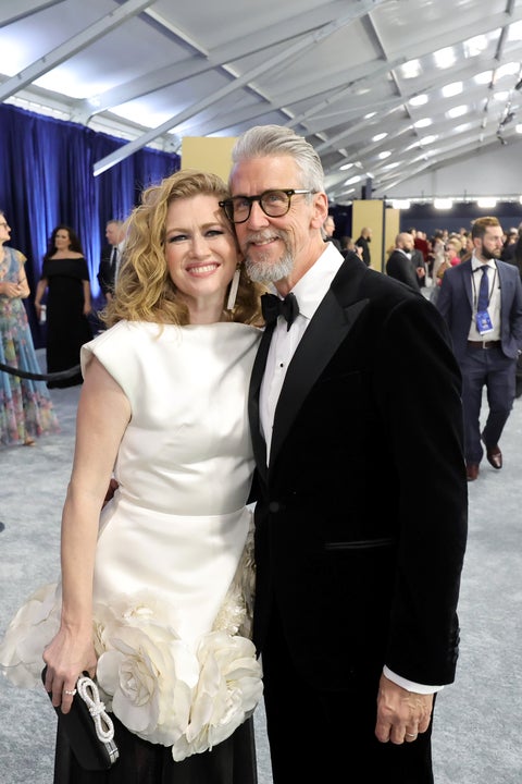 Mireille Enos and Alan Ruck 