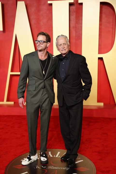 Michael Douglas and Cameron Douglas