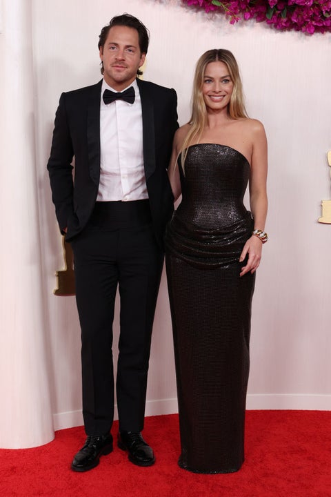 Margot Robbie and Tom Ackerley