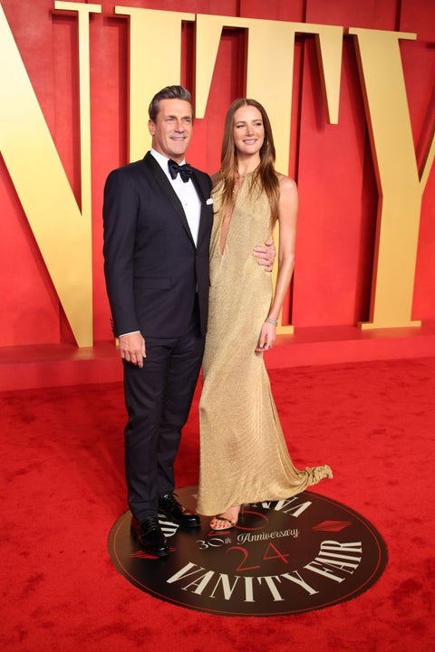 Jon Hamm and Anna Osceola