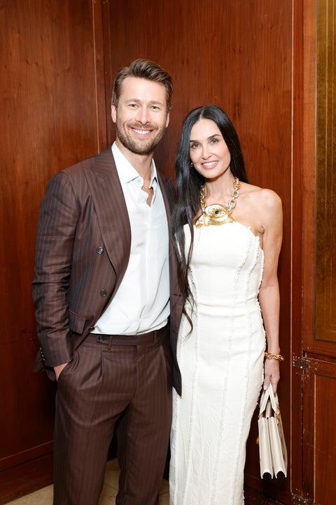 Demi Moore Glen Powell