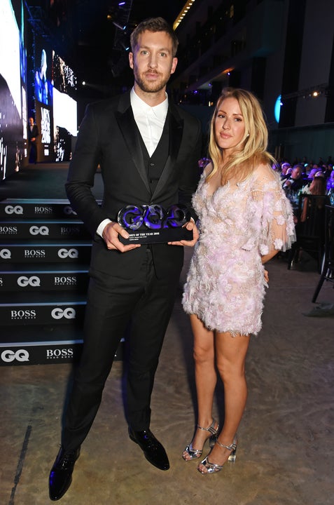 Calvin Harris and Ellie Goulding