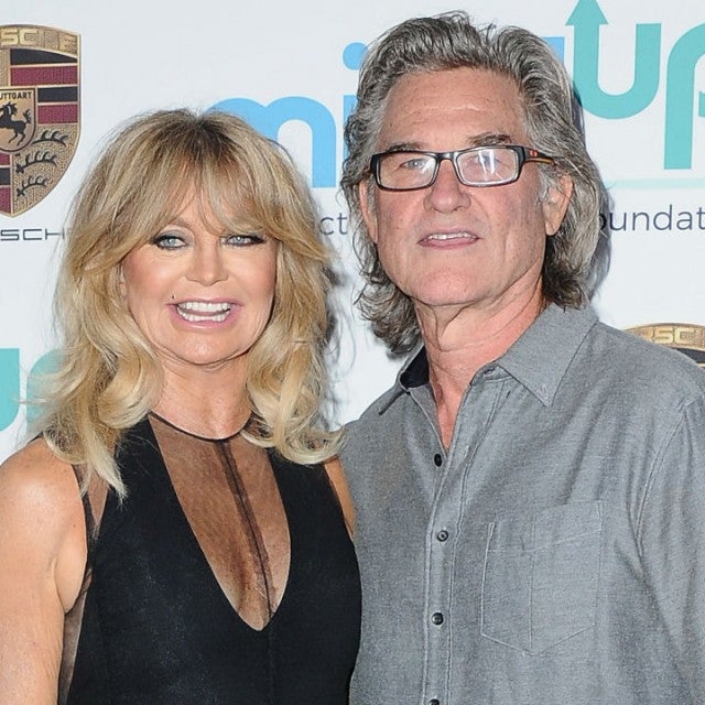 Goldie Hawn and Kurt Russell