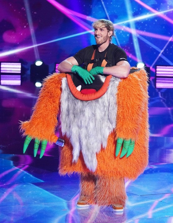 Logan Paul as Grandpa Monster on 'The Masked Singer'