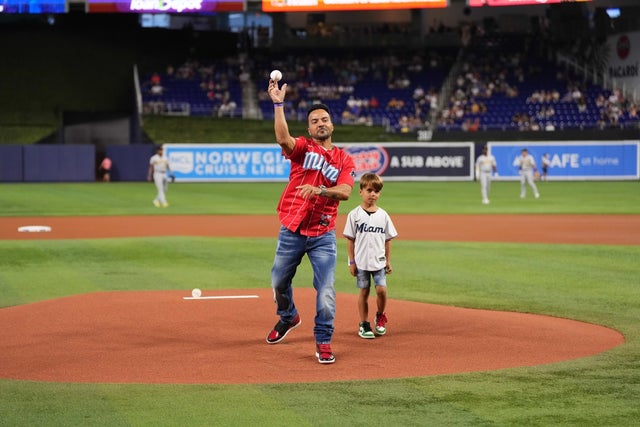 Luis Fonsi and Rocco Fonsi