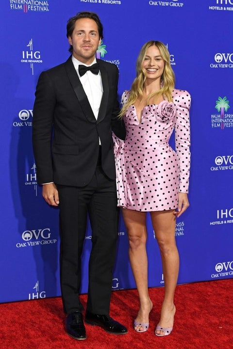 Margot Robbie and Tom Ackerley