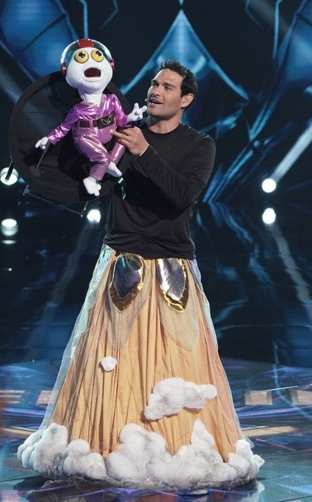 Mark Sanchez as Baby Alien on 'The Masked Singer'