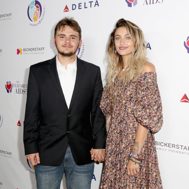 Paris and Prince Jackson at Benefit in LA