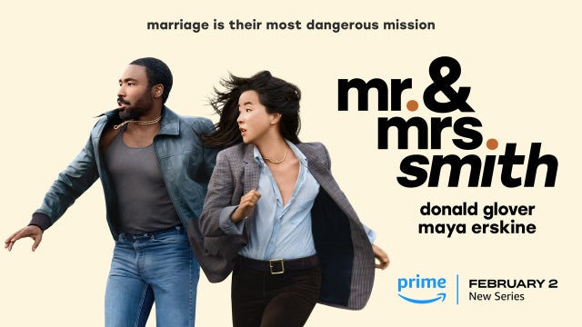 Donald Glover, Maya Erskine, Mr. and Mrs. Smith