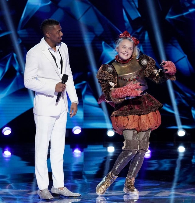 JoJo Siwa as The T-Rex on 'The Masked Singer'