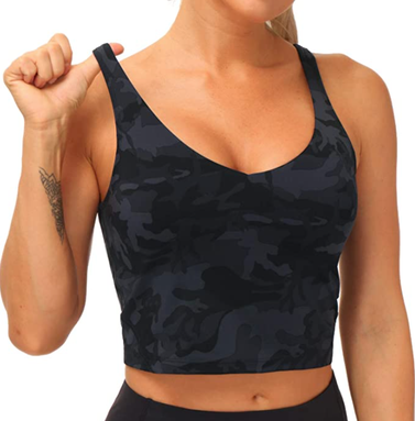 The Gym People Longline Sports Bra