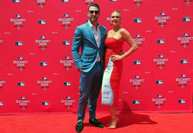 Justin Verlander and Kate Upton at mlb all star game 2019