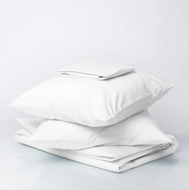 Color Sense Brushed Cotton Blend Percale Sheet Set, Queen