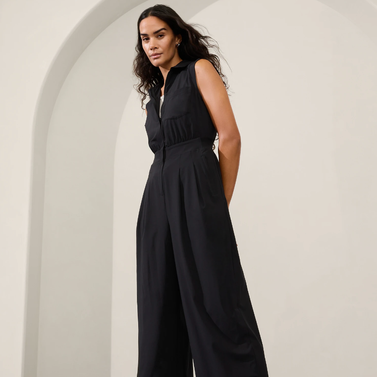 Brooklyn Heights Wide Leg Jumpsuit