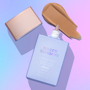 Naked Sundays CabanaGlow SPF50 Mineral Glow Serum Drops